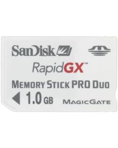 Sandisk RapidGX 1 GB Memory Stick Pro Duo