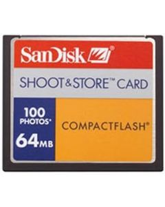 SANDISK 64MB Shoot & Store Compactflash CF Card
