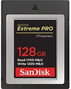 SanDisk 128GB Extreme PRO CFexpress Card Type B, 1700MB/s Read, 1200MB/s Write