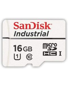 SanDisk 16GB Industrial MLC MicroSD SDHC UHS-I Class 10 SDSDQAF3-016G Bulk (1 Pack)
