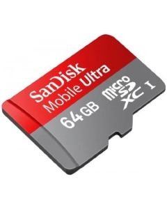 SanDisk 64GB ULTRA microSDXC Card Class 10 (SDSDQUA-064G-A11A)