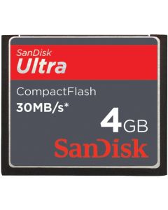 SanDisk SDCFH-004G-A11 4GB 30MB/s ULTRA CF Card (US Retail Package)
