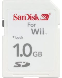 SanDisk Wii Gaming SD Memory 1 GB (retail package)