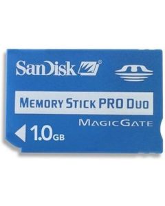 SanDisk 1 GB Memory Stick Pro Duo (SDMSPD-1024-A11) - Bulk Package