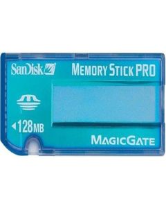 SanDisk SDMSV-128-A10 128 MB Memory Stick Pro (Retail Package)