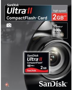 SanDisk SDCFH-002G-A11 2GB/15MB Ultra II CF Card