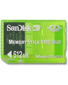 512MB Memory Stick Pro Duo