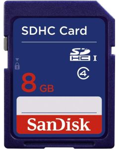 SanDisk 8GB SDHC Memory Card (RETAIL PACKAGE)