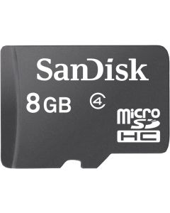 SanDisk 8GB microSDHC Flash Memory Card SDSDQ-008G (Bulk Packaging)