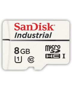 SanDisk Industrial MLC MicroSD SDHC UHS-I Class 10 SDSDQAF3-008G-I with SanDisk Adapter (8GB)