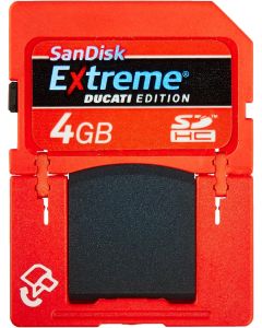 SanDisk 4GB Ducati Edition SD Plus Card