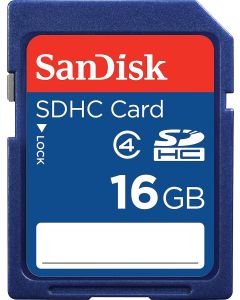Sandisk 16Gb Standard Sd (Sdhc) Card Class 4 Sdsdb-016G-A46
