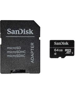SanDisk 64GB MicroSDXC Card Class 10 UHS-1 High Performance 40MB/s 266x 64 GB